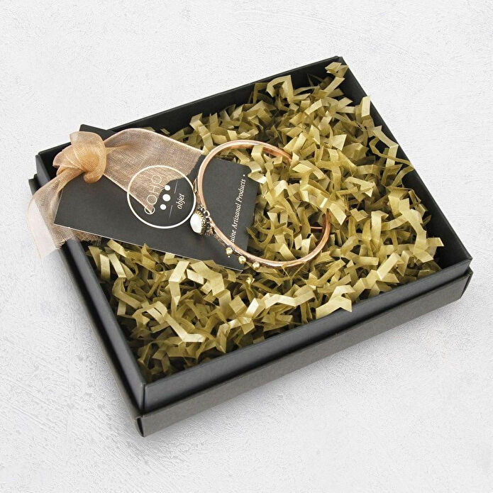 Coho Objet Coho Tılsım Sedef Taşlı El İşleme Pearl Bileklik