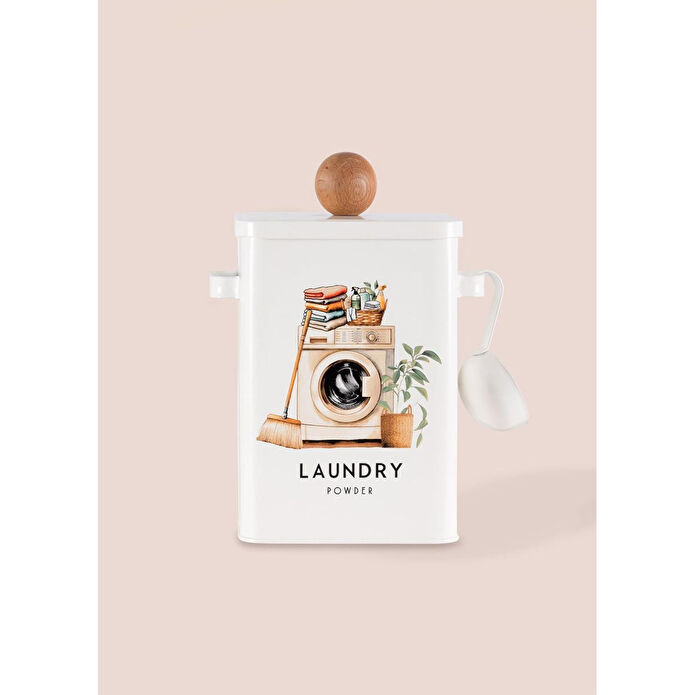 The Mia Storage Deterjan Saklama Kabı 13x20x28 Cm