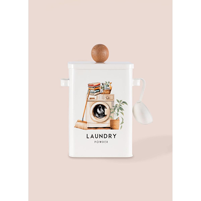 The Mia Storage Deterjan Saklama Kabı 13x20x28 Cm