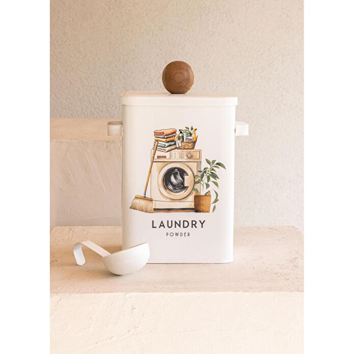 The Mia Storage Deterjan Saklama Kabı 13x20x28 Cm