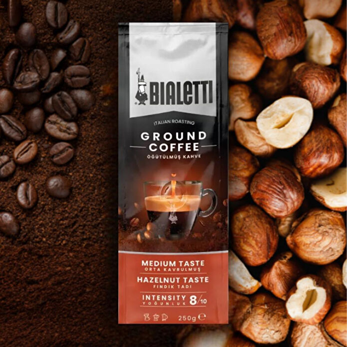 Bialetti Fındıklı Öğütülmüş Kahve 250 Gr