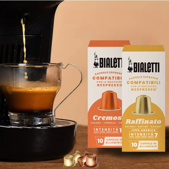 Bialetti Nespresso Uyumlu Kapsül Kahve Cremoso Ve Raffinato 20 Adet