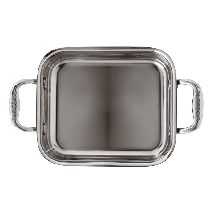 Paderno Çelik Dikdörtgen Mini Sunum Tenceresi 12 X 10 Cm