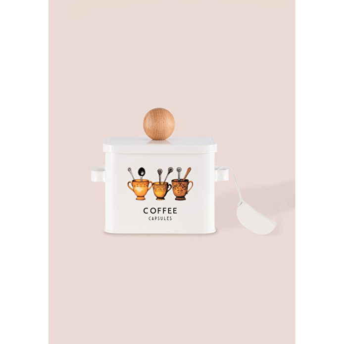 The Mia Storage Kahve Saklama Kabı 13x20x18 Cm