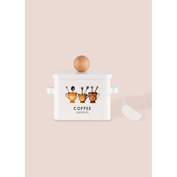 The Mia Storage Kahve Saklama Kabı 13x20x18 Cm