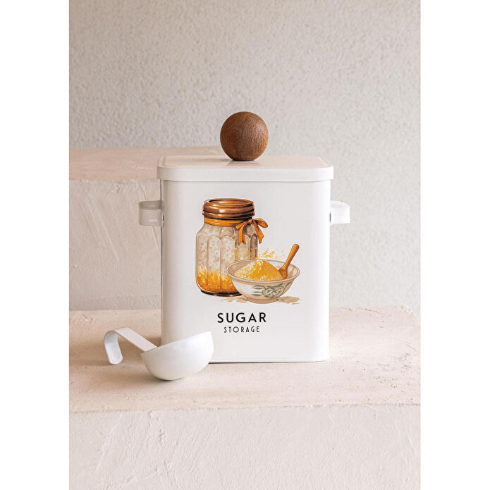 The Mia Storage Şeker Saklama Kabı 13x20x23 Cm