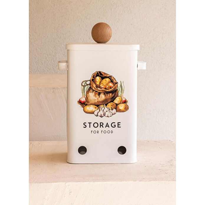 The Mia Storage Patates Soğan Kabı 13x20x32 Cm
