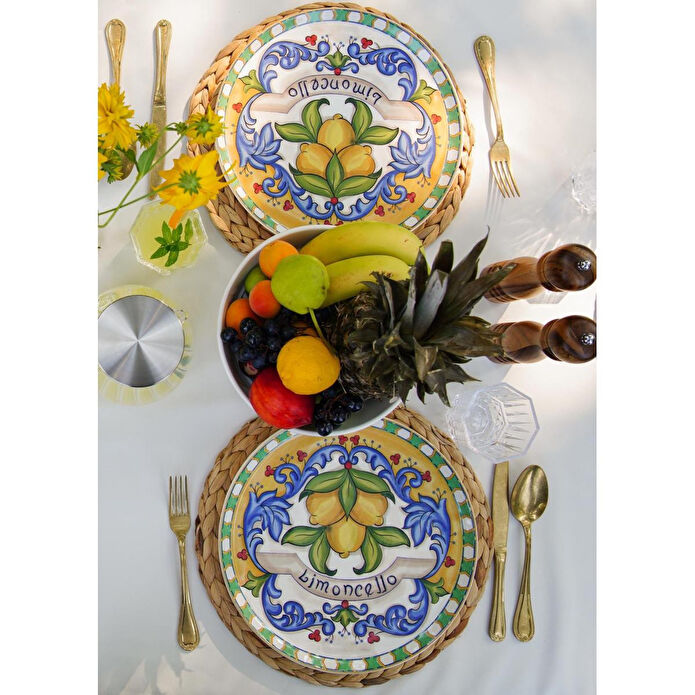 The Mia Limoncello Servis Tabağı 30 Cm 6 Kişilik