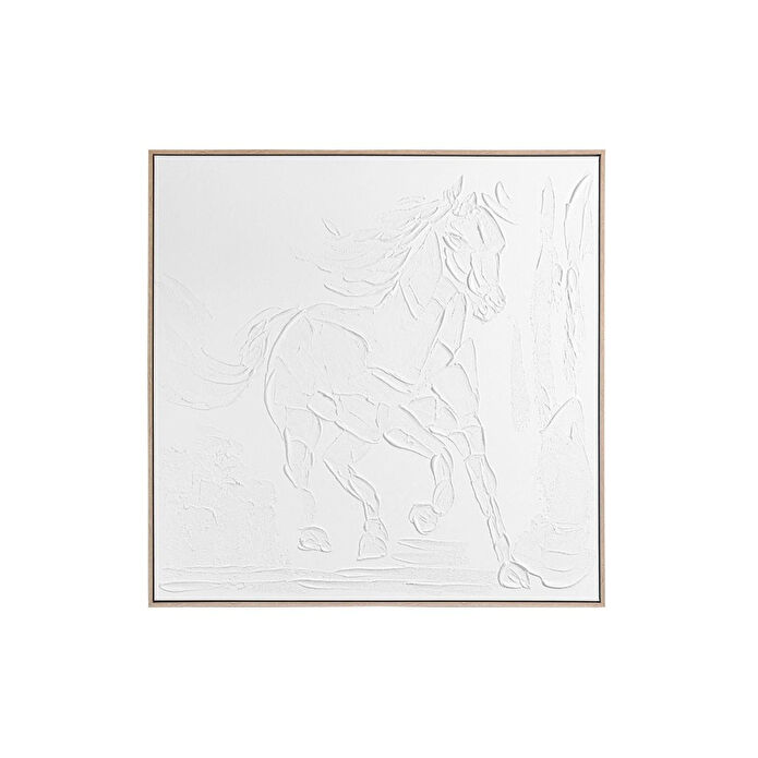 The Mia Kabartma Kanvas Tablo 100x100 Cm Tbl0078