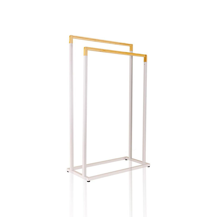 The Mia Metal Havlu Askılığı Gri Glv0764