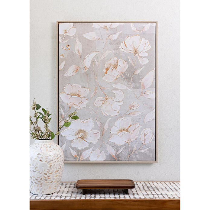 The Mia Floral Kanvas Tablo 70x100 Cm Tbl0073