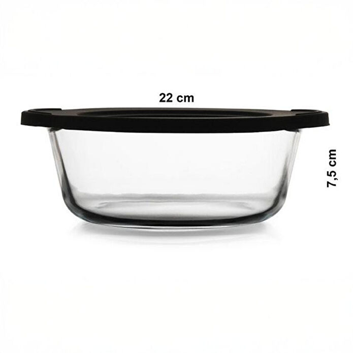 Paşabahçe 59123 Gri Kapaklı Borcam 1450cc 1 Adet