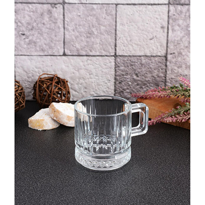 Paşabahçe 55422 Elysia Fincan 195 Kupa 195cc 2 Adet