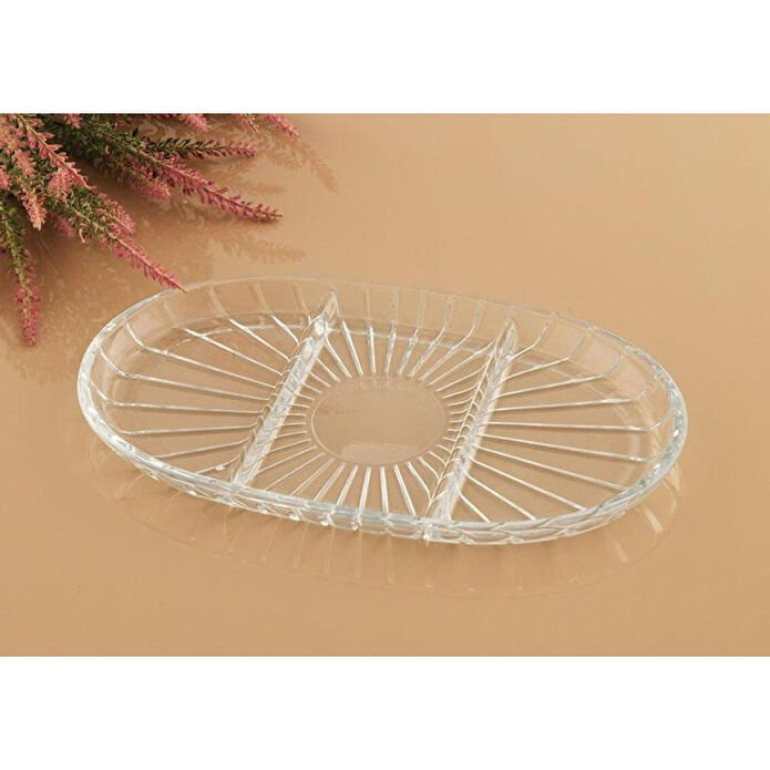 Paşabahçe 54903 Elegant Bölmeli 163 Oval Tabağı 1 Adet
