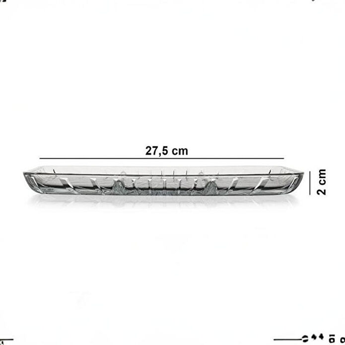 Paşabahçe 54983 Elegant Böl 163x278 Dikdörtgen Servis Tabağı 1 Adet