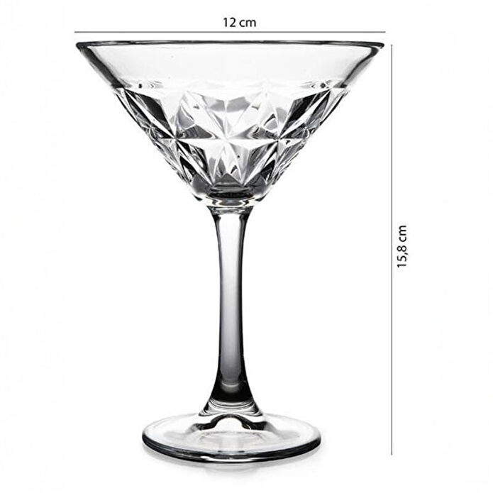 Paşabahçe 440453 Estrella 210cc Martini Kadehi 4 Adet