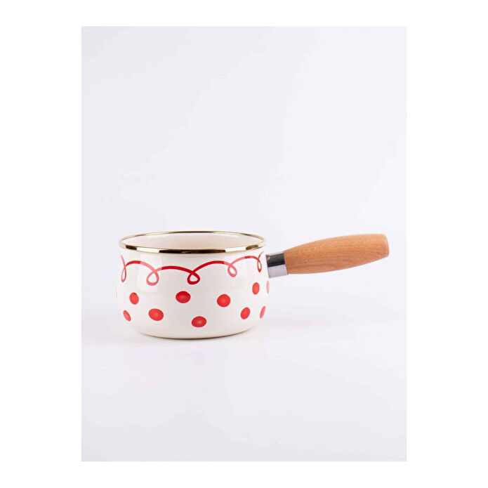 Emaylab Merry Yılbaşı Özel Emaye Tava 16cm (1,3 Litre)