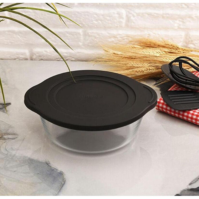 Paşabahçe 59001 Siyah Kapaklı Borcam 2200cc 1 Adet