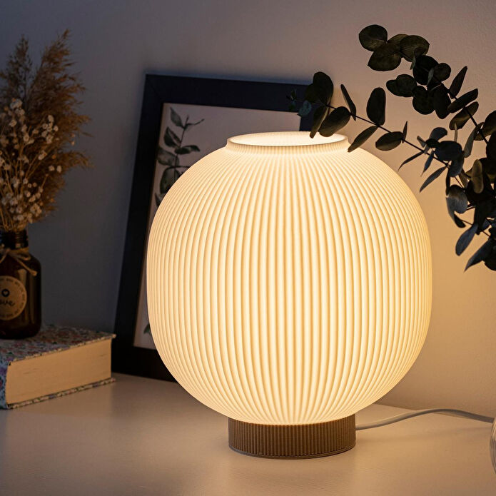 Soli Workshop Pepon Masa Lambası - Ahşap