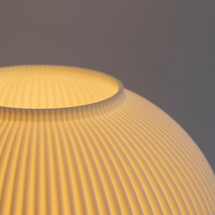 Soli Workshop Pepon Masa Lambası - Beyaz