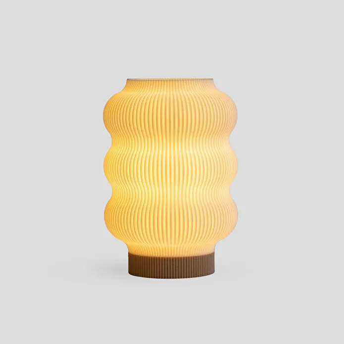 Soli Workshop Ostraco Masa Lambası - Ahşap