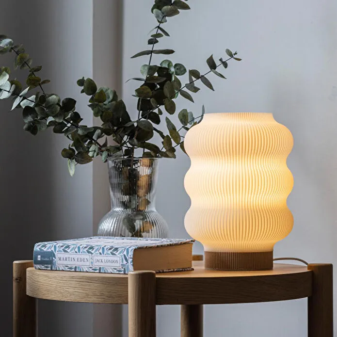 Soli Workshop Ostraco Masa Lambası - Ahşap