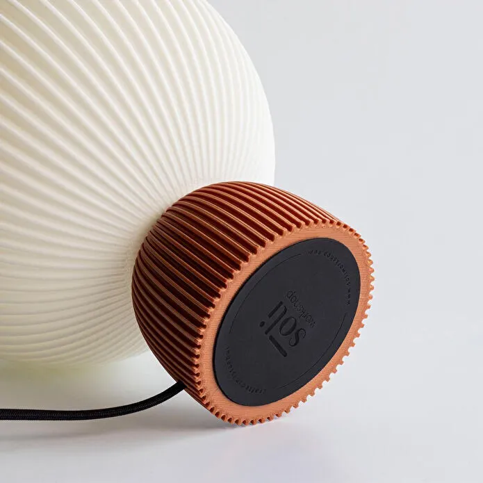 Soli Workshop Luna Medium Masa Lambası - Bakır