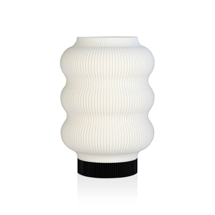 Soli Workshop Ostraco Masa Lambası - Siyah