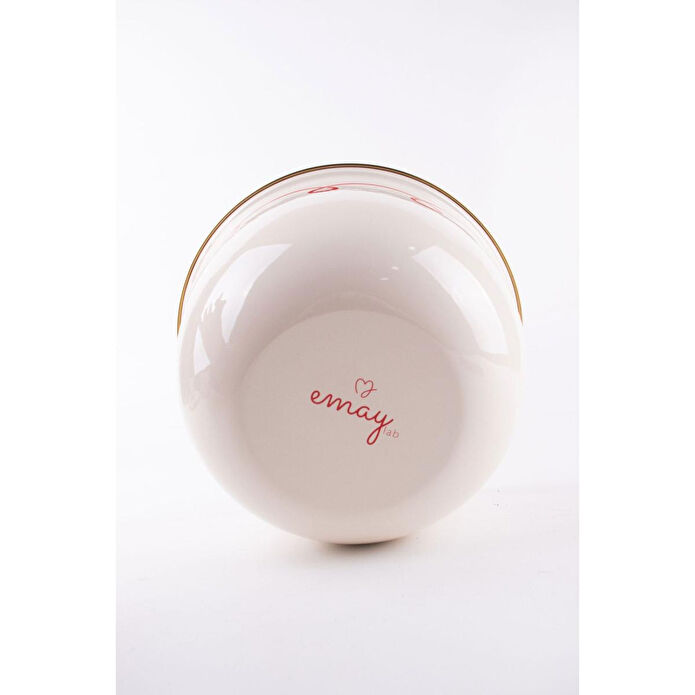 Emaylab Merry Yılbaşı Özel Emaye Karıştırma Kabı- 24cm 4 Litre