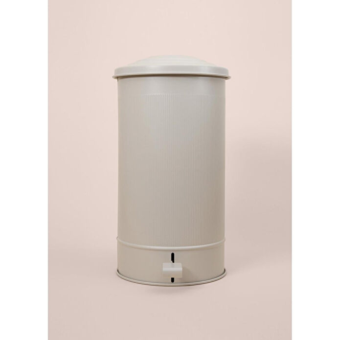 The Mia Stripe Mutfak Çöp Kovası Bej 24 Lt