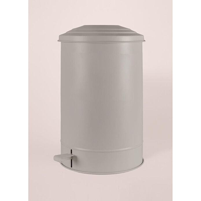 The Mia Stripe Mutfak Çöp Kovası Bej 37 Lt