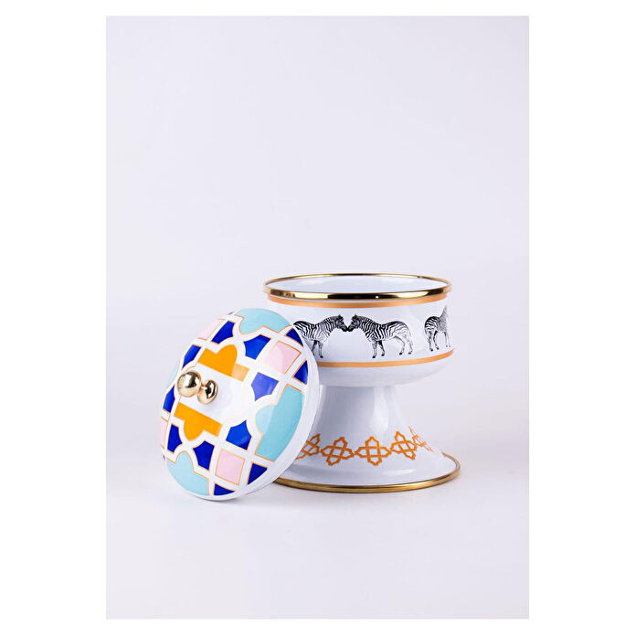 Emaylab Jaolu Zebra Desenli Şekerlik