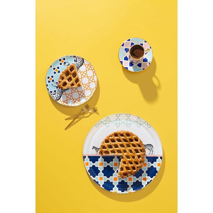 Emaylab Jaolu Cam Kek Fanusu & Pasta Tabağı (32 Cm)