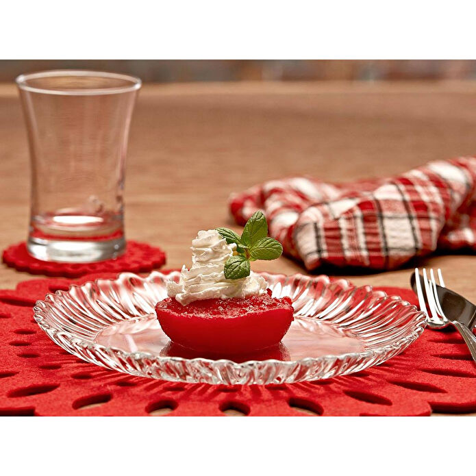 Paşabahçe Aurora 20cm 6lı Pasta Tabağı 10512