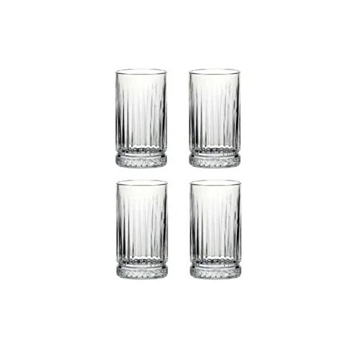 Paşabahçe 520445 Elysia Long Drink 4lü Su Meşrubat Bardağı 365 Cc