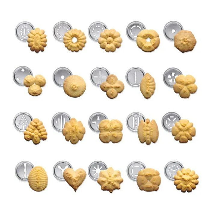 Marcato Biscuits Manuel Bisküvi Makinesi Pastel Gri Renk