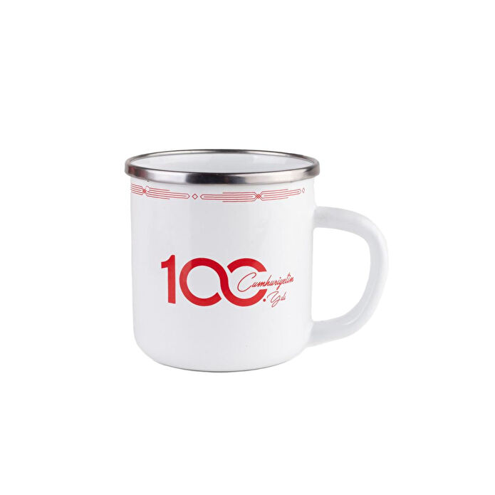 Emaylab 100. Yıl Emaye Kupa (çıkmayan Desen)