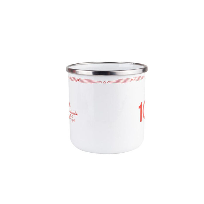 Emaylab 100. Yıl Emaye Kupa (çıkmayan Desen)