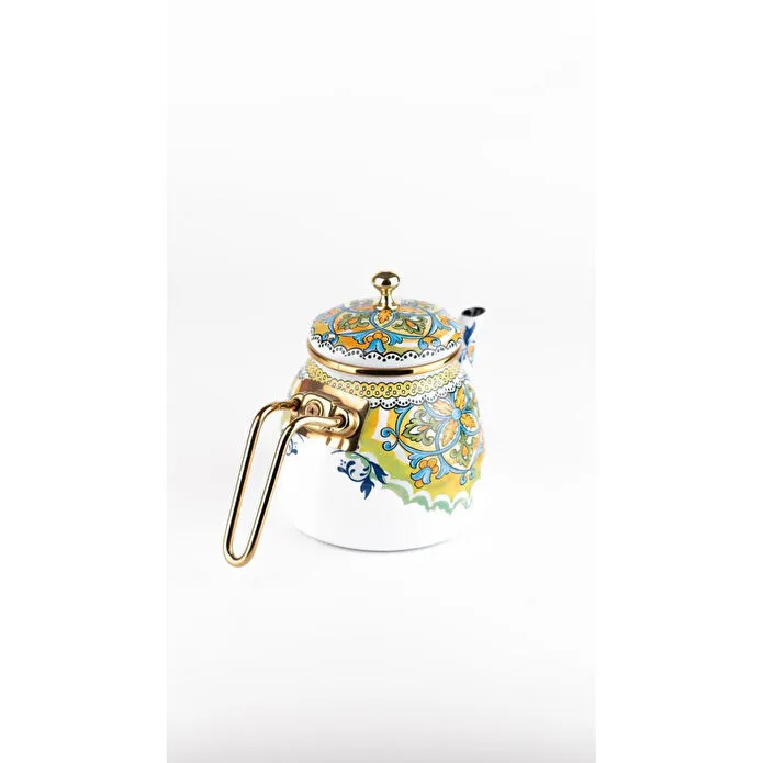 Emaylab Selge Emaye Bitki Çayı Demliği (1 Litre)