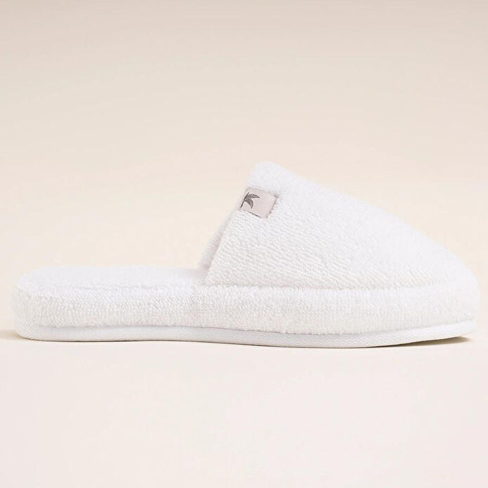 Penelope %100 Pamuk Havlu Terlik 38-39 Beyaz - Noa Serisi