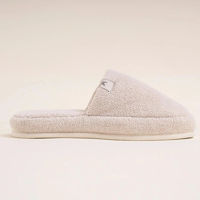 Penelope %100 Pamuk Havlu Terlik 36-37 Taş Rengi - Noa Serisi