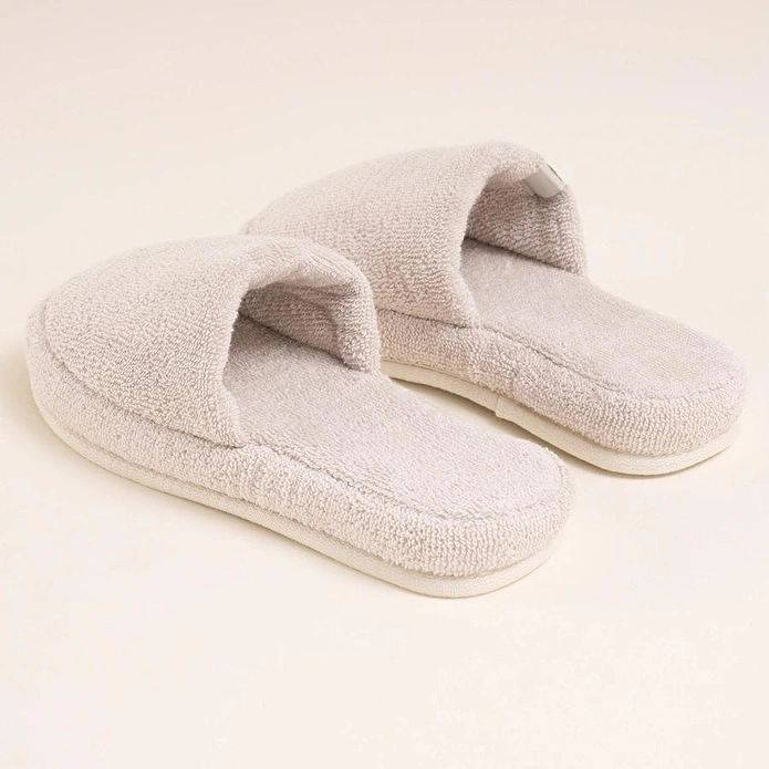 Penelope %100 Pamuk Havlu Terlik 36-37 Taş Rengi - Noa Serisi