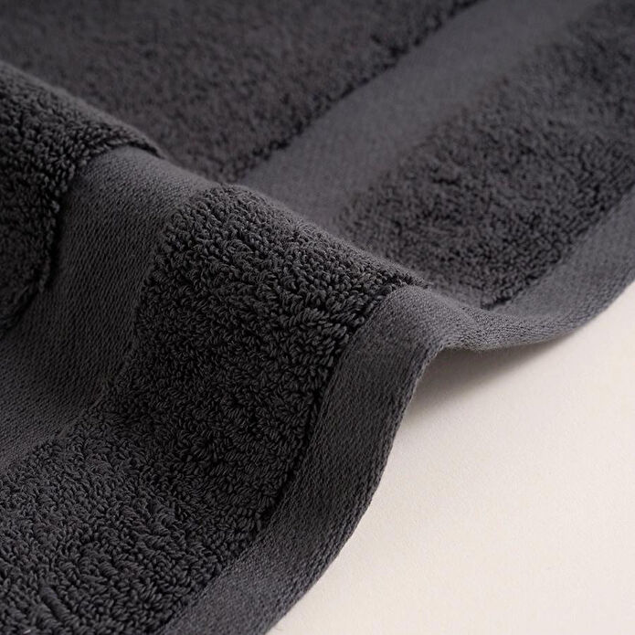 Penelope %100 Pamuk Havlu 100x150 Cm Antrasit - Noa Serisi
