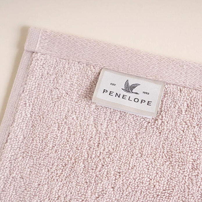 Penelope %100 Pamuk Havlu 30x50 Cm Pudra - Noa Serisi