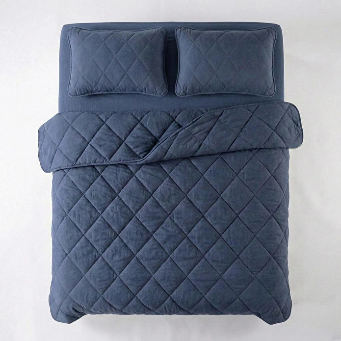 Penelope Microfiber Kumaş Çift Kişilik Denim Yastık Yorgan Seti - Colors In Comfort