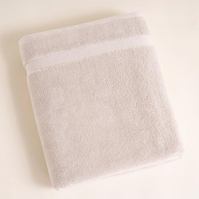 Penelope %100 Pamuk Havlu 100x150 Cm Taş Rengi - Noa Serisi