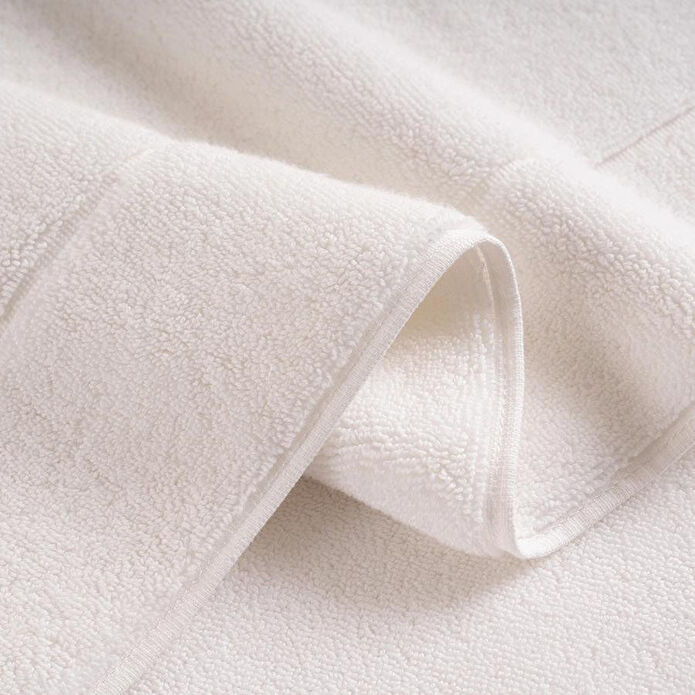 Penelope %100 Pamuk Banyo Paspası 60x110 Cm Beyaz - Noa Serisi