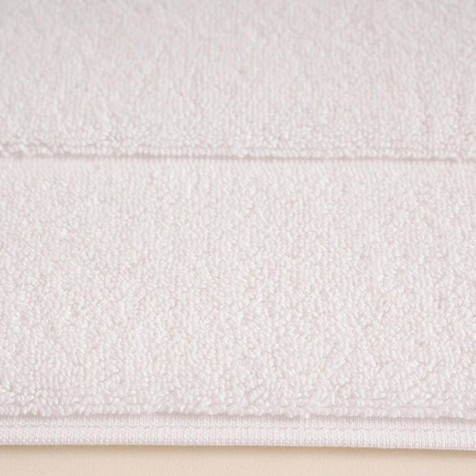 Penelope %100 Pamuk Banyo Paspası 60x110 Cm Beyaz - Noa Serisi