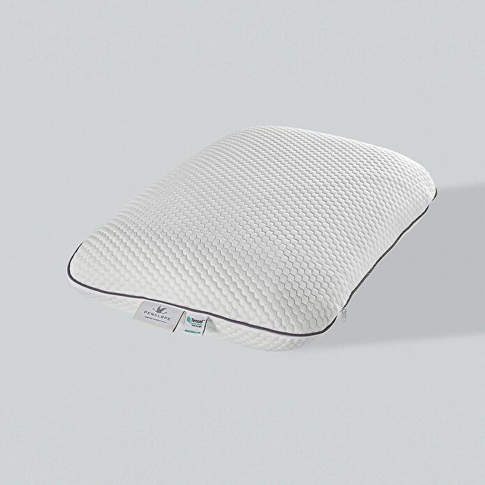 Penelope Ortopedik Baş Ve Boyun Destekli 3 Katmanlı Karbon Yastık - Layered Serisi