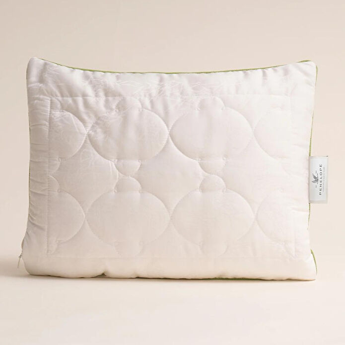 Penelope Bambu Pamuk Kumaş Sırt Üstü Yatış Yastığı - Bamboo Serisi